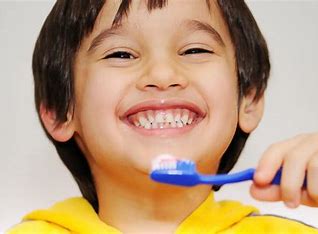 Kid Brushing Teeth